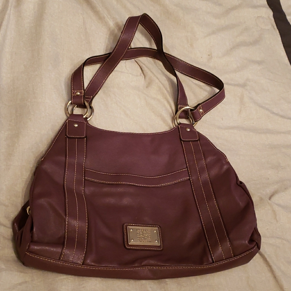 Plum Rosetti Purse